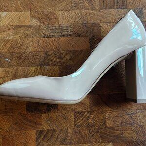 .Gemi “The Lustro” 90mm, Warm Natural Patent, EU 39.5, NWT with dust bag & box